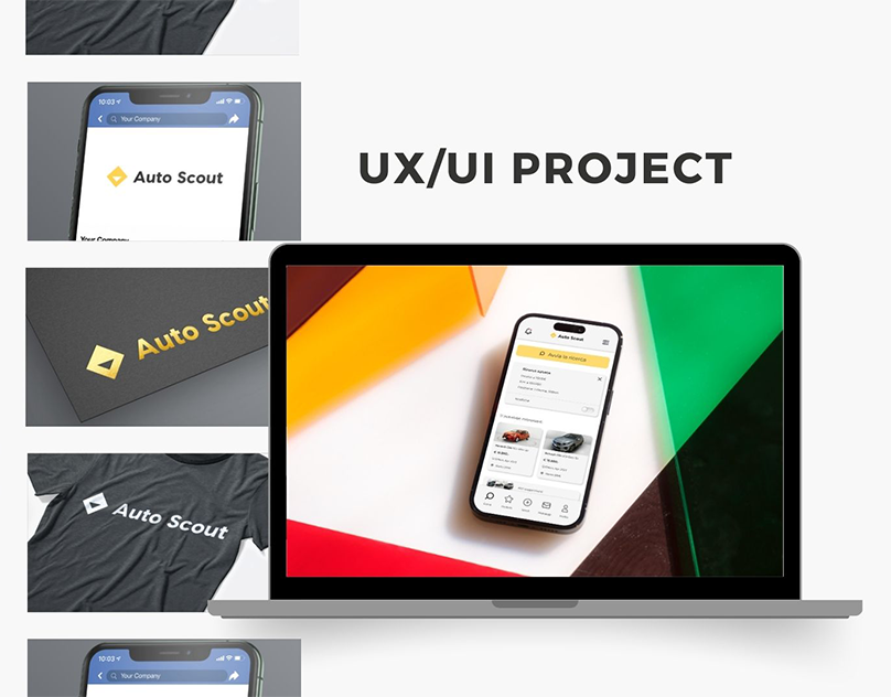UX/UI autoscout redesign project